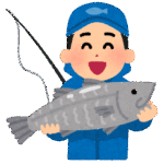 陸にあがった魚